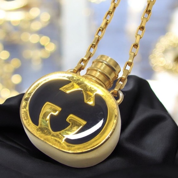 GUCCI Vintage Bottle Motif Long Necklace 😍 - Picture 1 of 11